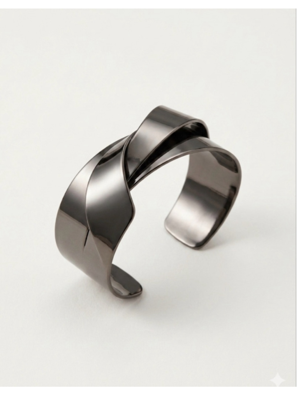 Gunmetal Cuff Bracelet